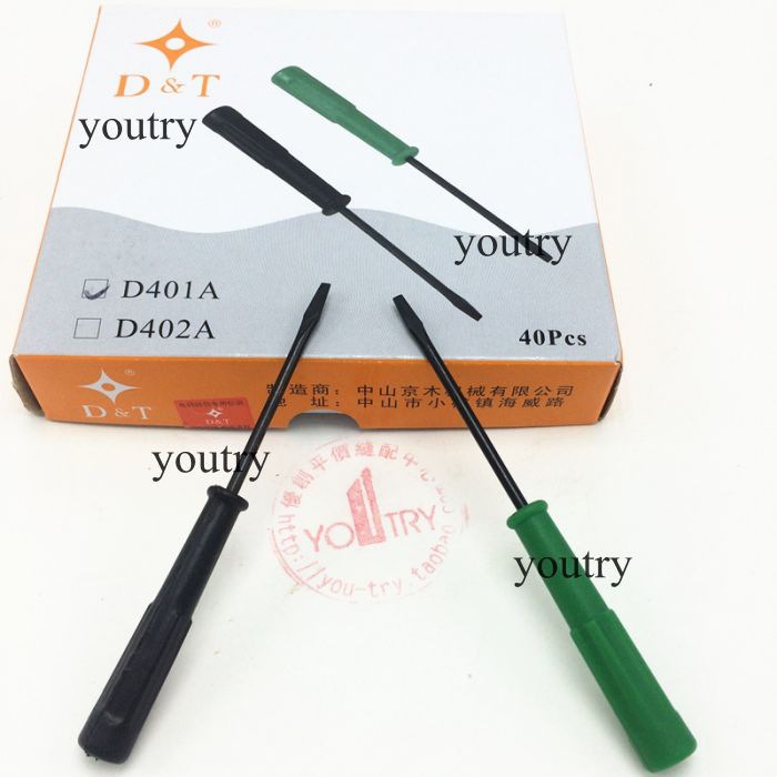 Jingmu small-sized screwdriver pointer pin screwdriver small cut flat-head screwdriver details Picture
