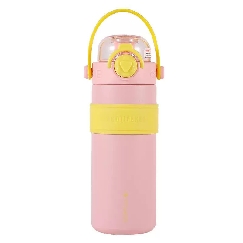 2024 Simple and sporty insulated cup, fashionable and trendy portable direct drinking water pot, high appearance level stainless steel couple cups Item Picture