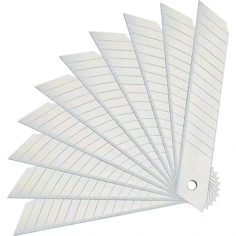 Factory direct sales of hardware blades, utility knives, paper cutting blades, medium blades, large wallpaper blades, 18mm undefined