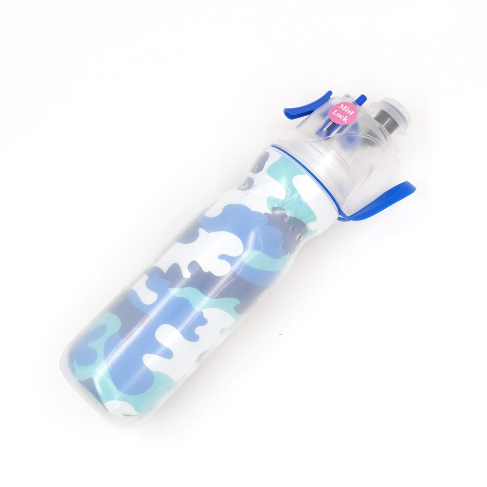 Amazon's best-selling cycling cooling spray water bottle, outdoor fitness spray O2 water cup, cool details Picture