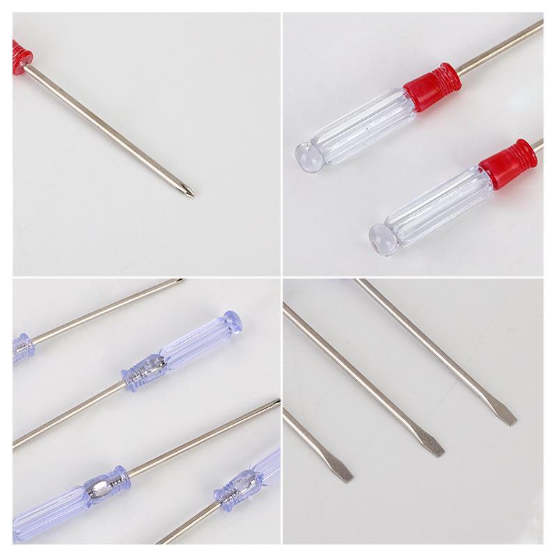 Wholesale of cross-shaped, flat-head crystal mini screwdrivers for mobile phone repair tools, small screwdriver bits Item Picture