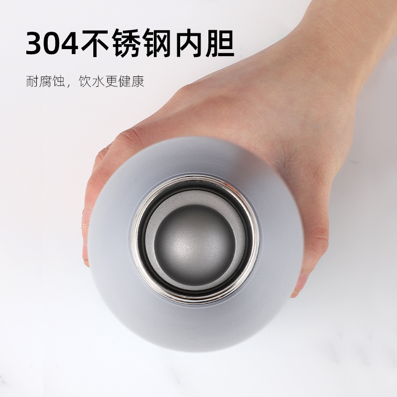 Wholesale of 304 stainless steel insulated cups, creative vacuum double-layer cola bottles, large-capacity men's and women's outdoor sports water bottles Specification drawing