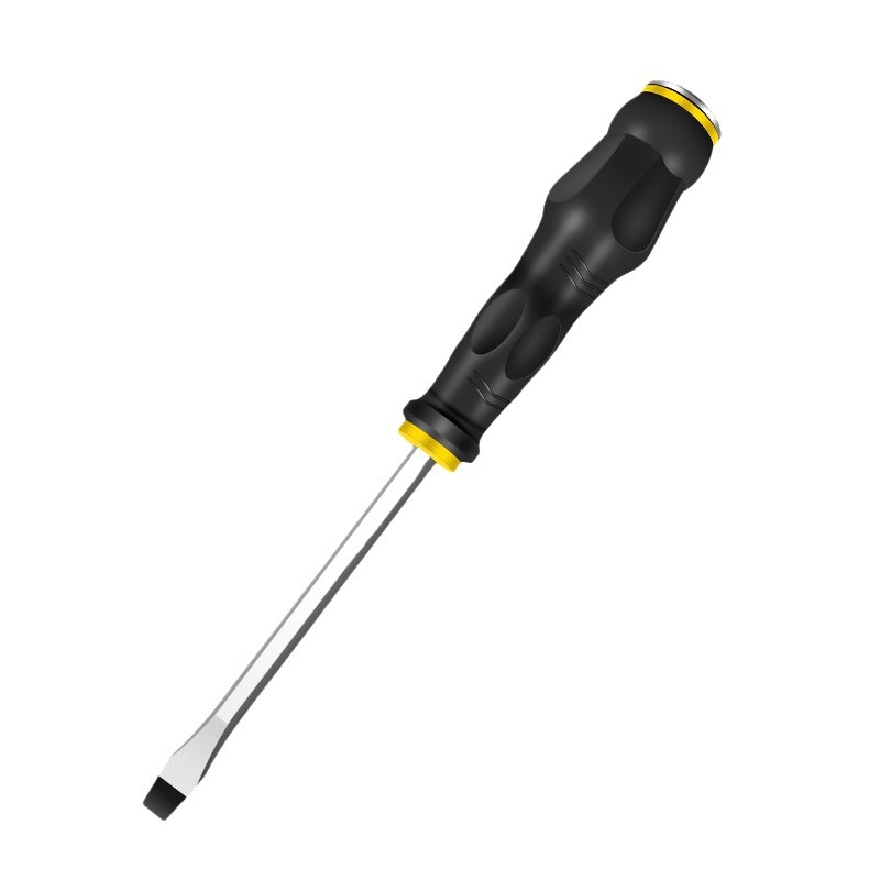 Factory wholesale 4-inch, 6-inch, 8-inch and 12-inch through-hole screwdrivers, industrial screwdrivers, cross-shaped and flat-head tapping screwdrivers Item Picture