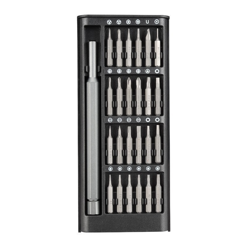 24-in-one screwdriver, 115-in-one leather bag set, multi-functional screwdriver tool set for mobile phone repair and disassembly undefined
