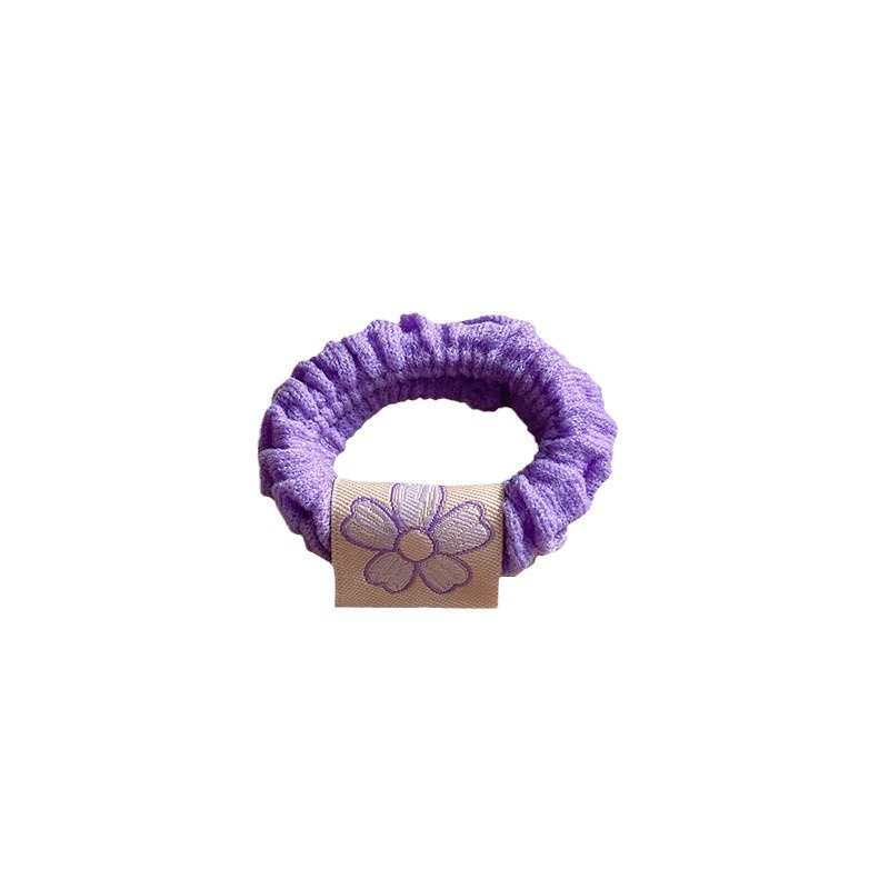Children's hair tie, hair band, cartoon bear, no hair damage, high-elasticity rubber band, simple ponytail tie, hair tie, hair accessory Item Picture