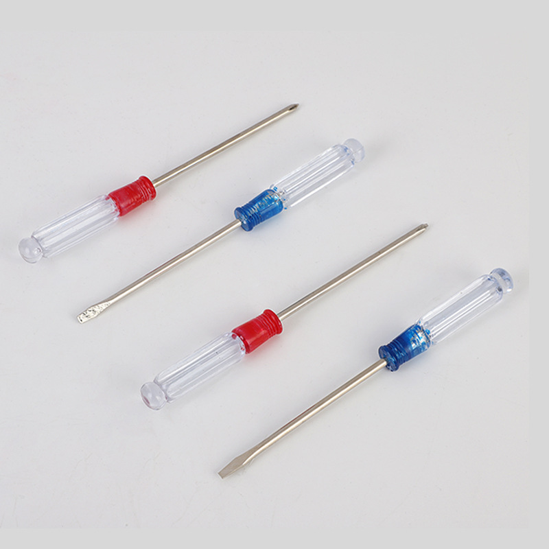 Wholesale of cross-shaped, flat-head crystal mini screwdrivers for mobile phone repair tools, small screwdriver bits Specification drawing