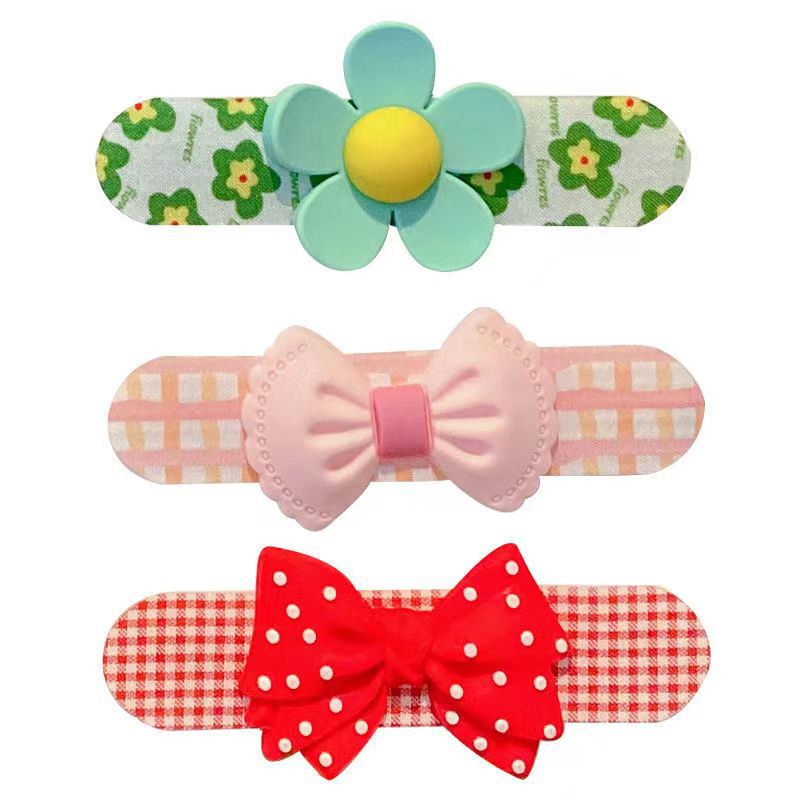 Summer children's Velcro hair clippers, baby bangs hair clippers, hair clips, Princess's back of the head hair clipping magic headwear Item Picture