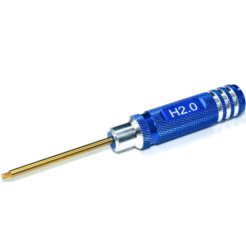 HSS high-speed steel hex socket screwdriver wrench, titanium-plated head screwdriver 1.5 2.0 2.5 3 Application Scenario