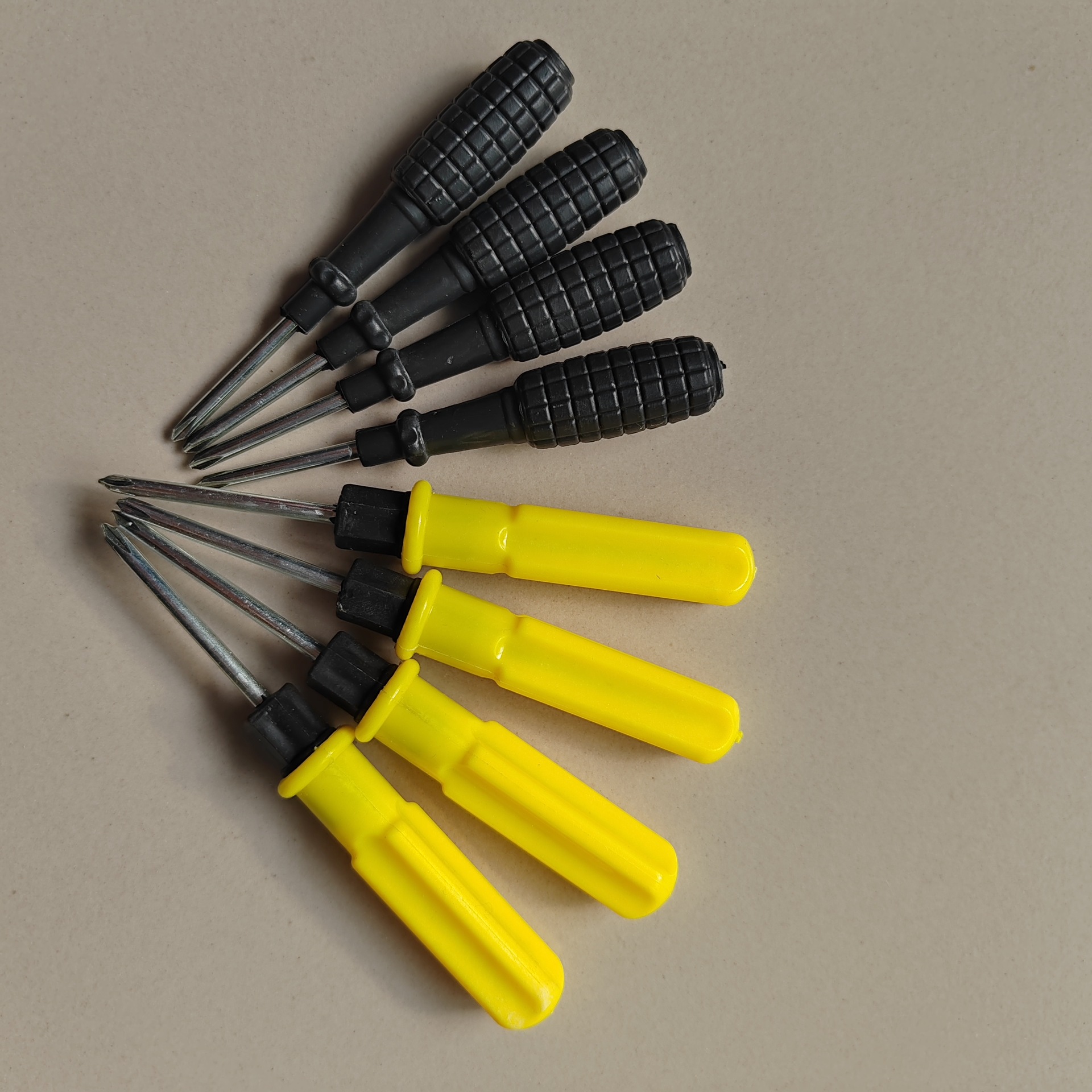 Wholesale of 2-inch, 3-inch and 4-inch dual-purpose screwdrivers with cross-shaped strong magnetic screwdrivers from the manufacturer Specification drawing