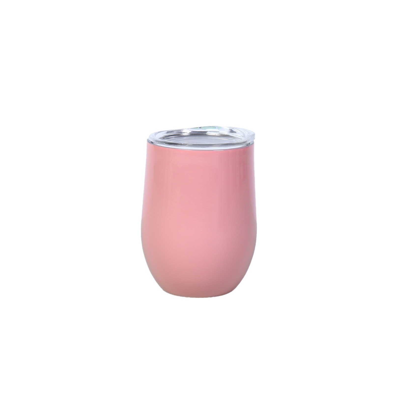 Cross-border wholesale of 2-3oz mini champagne cups with sublimation, 304 stainless steel wine glasses, solid-color insulated cups, eggshell cups Item Picture