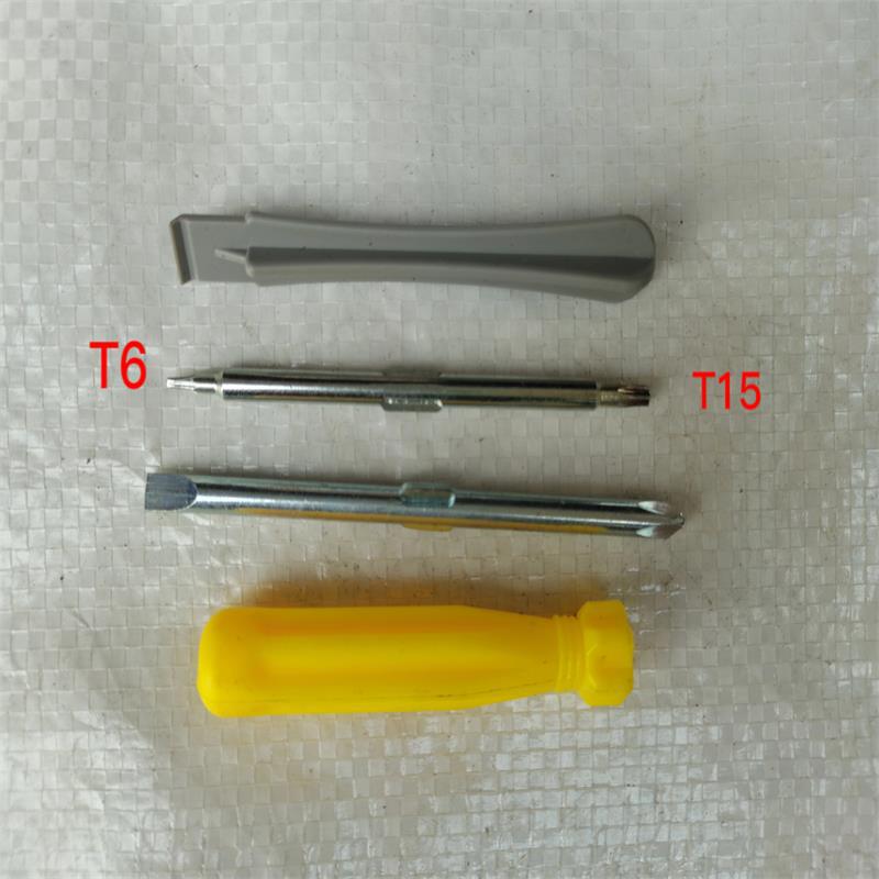 Smart doorbell screwdriver, smart doorbell screwdriver, screwdriver T6, T15 with a center hole, 2-in-1 two-in-one screwdriver full figure