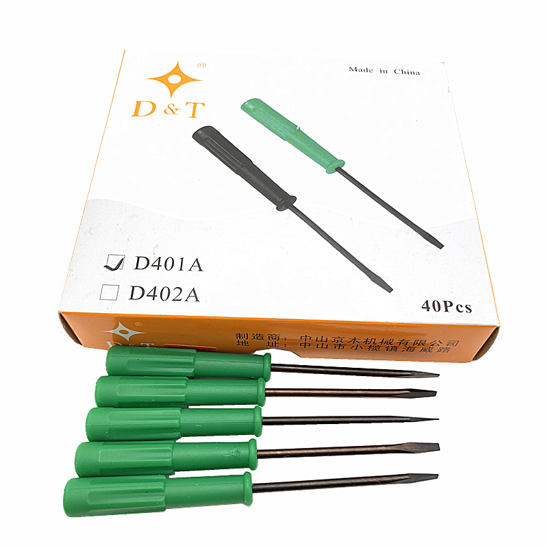 Jingmu small-sized screwdriver pointer pin screwdriver small cut flat-head screwdriver Application Scenario