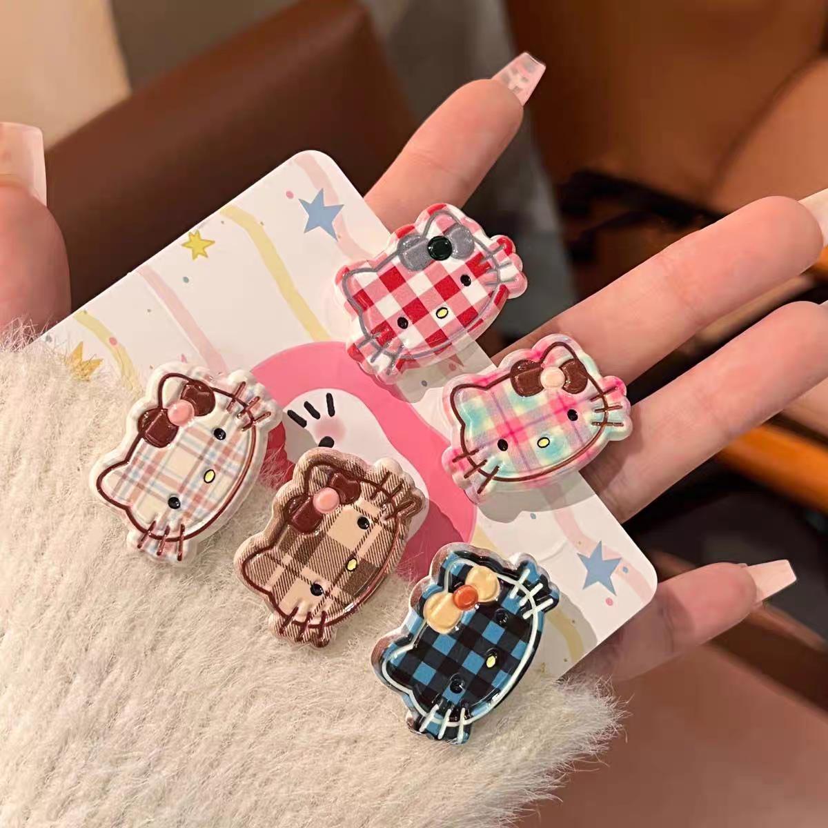 Check KT cat hair clips for women, simple and versatile. Side clips for broken hair, bangs, ponytail braided hair clips, wholesale of hair clips full figure