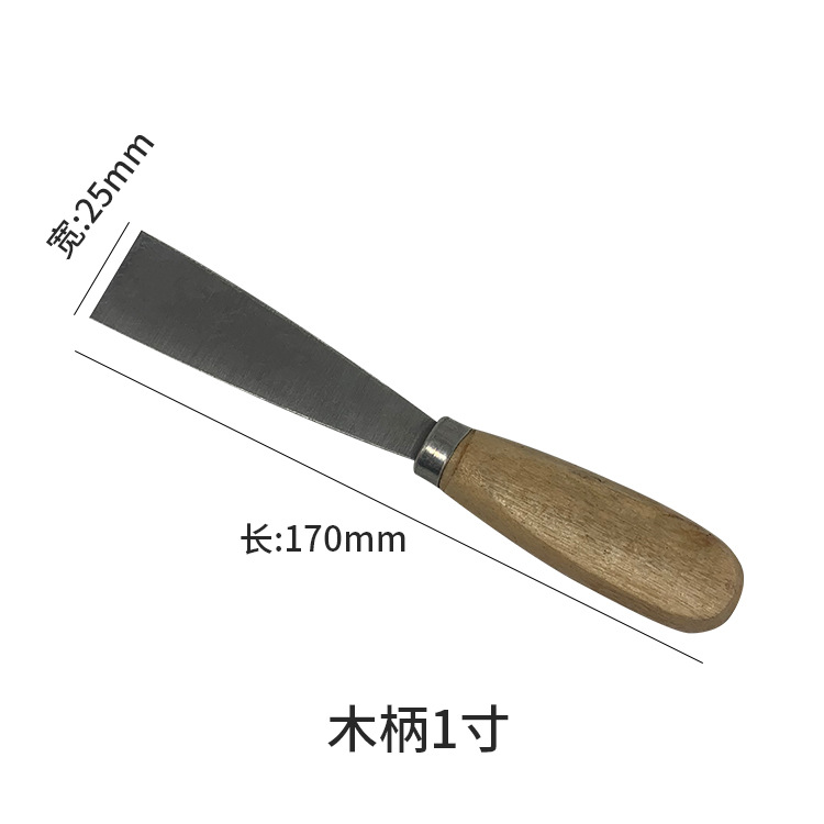 The manufacturer sells Jinfei putty knives, wooden-handled putty knives and mud knives for wholesale at one yuan undefined