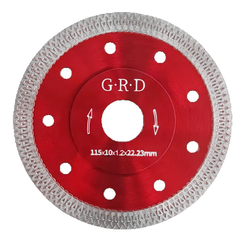 The manufacturer supplies diamond saw blades, hot-pressed mesh corrugated tiles with flanges, ceramic marble and granite cutting blades Item Picture