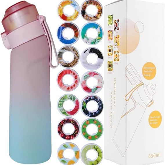 The new cross-border gradient dual-color scented water cup with 14 flavors is a drinking wonder Application Scenario