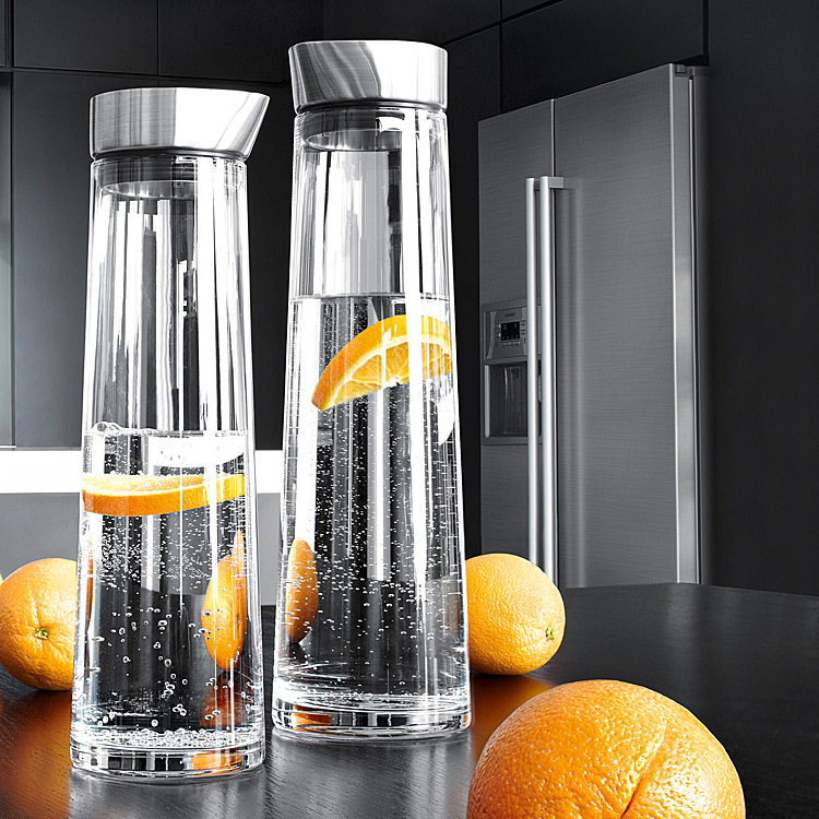 Wholesale of thickened glass juice jugs, heat-resistant cold water cups, large-capacity cold water kettles, leak-proof cold water bottles with LIDS details Picture