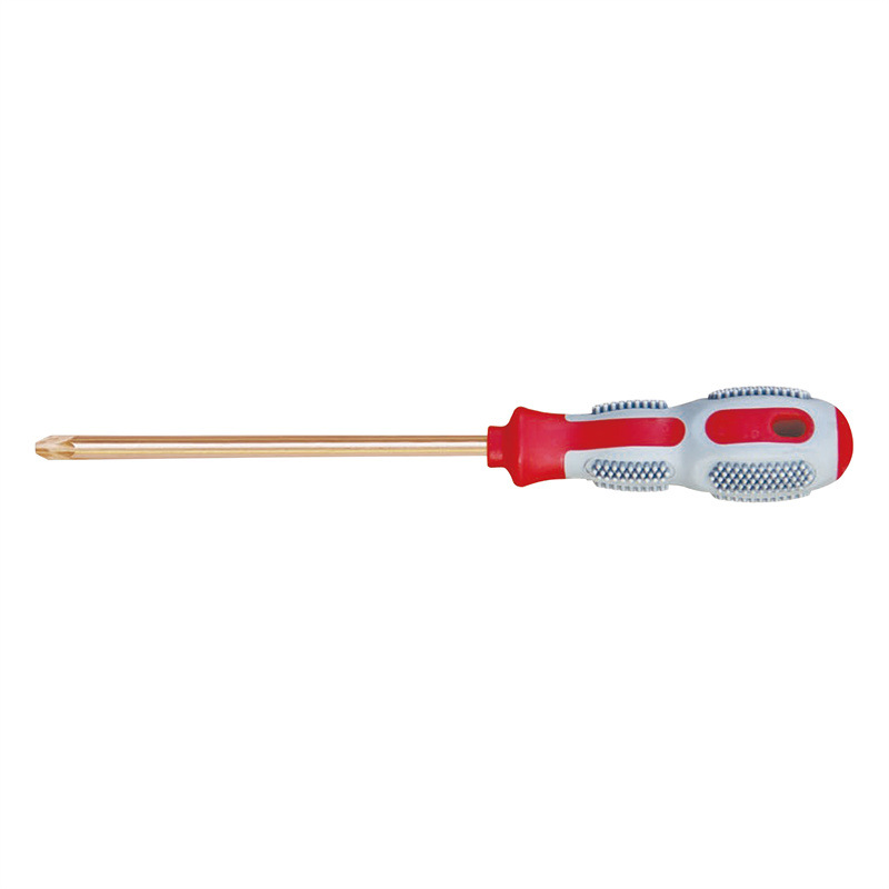 TOOLTIME Tutai explosion-proof cross-shaped screwdriver Explosion-proof non-magnetic non-spark cross-shaped screwdriver beryllium bronze Item Picture