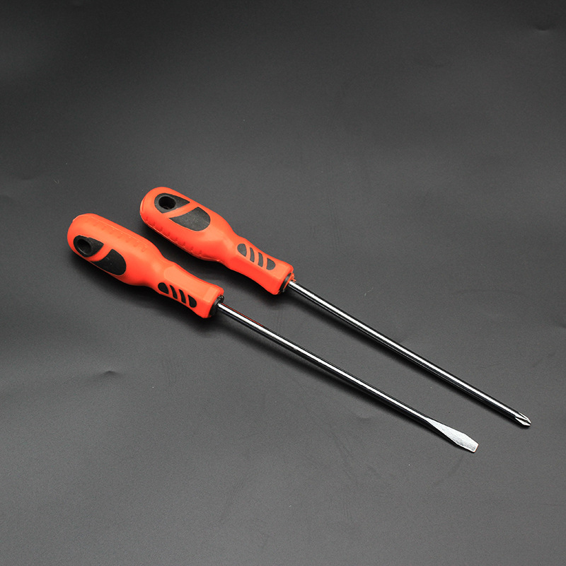 Wholesale of hardware tools, 8-inch flat-head and cross-head screwdrivers, household repair tools, combination screwdrivers Specification drawing