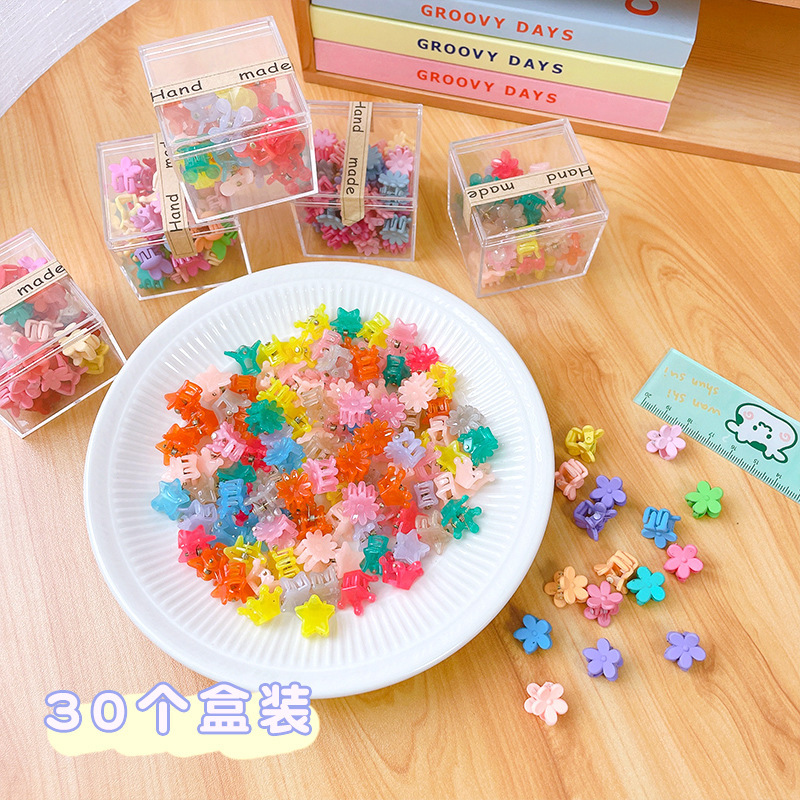 Baby hairpin girl Hyuna Wind Broken hair mini hairpin girl baby headwear Children's hairpin Cute hairpin girl details Picture