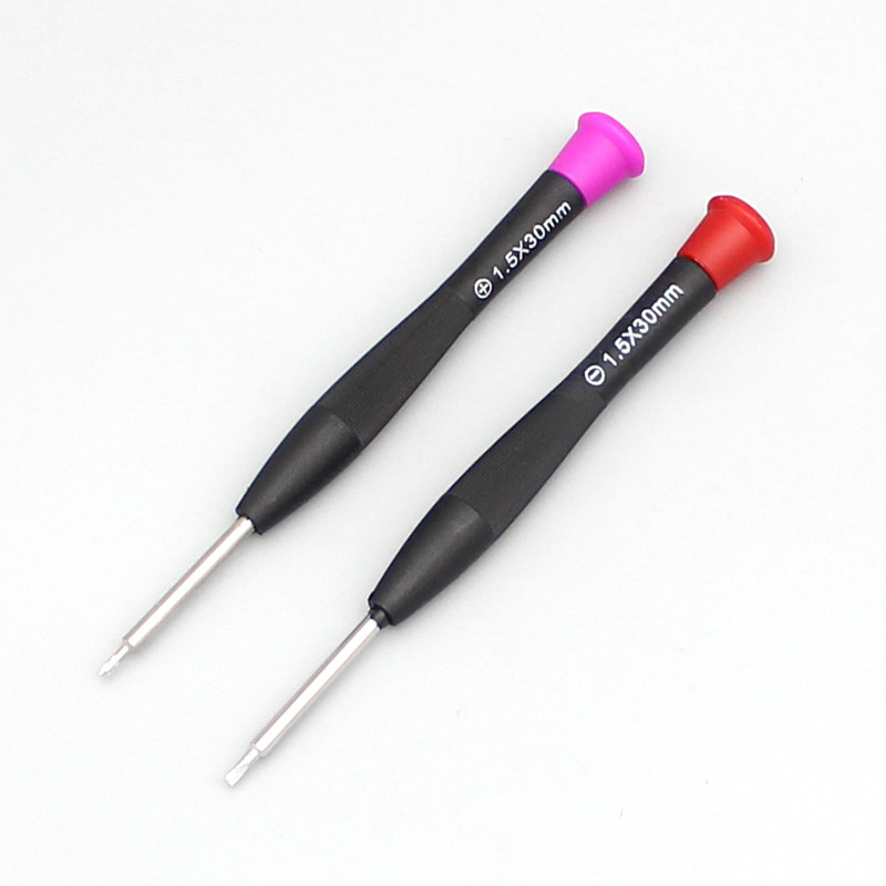 Wholesale of eyewear screwdrivers, eyewear store repair tools, mobile phone and watch screwdrivers, flat head flat-head cross-head screwdrivers full figure