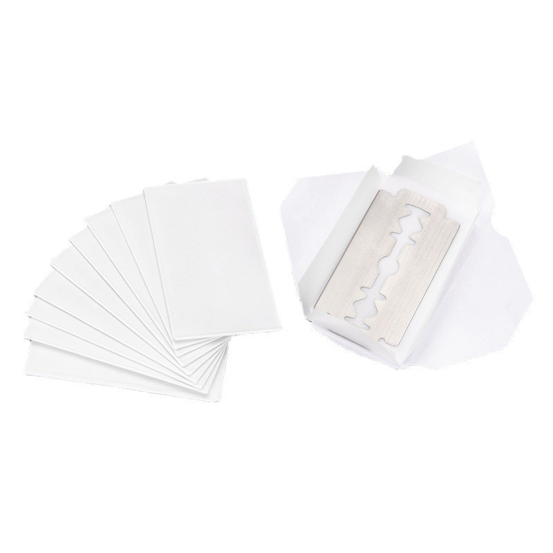 The old-fashioned universal stainless steel double-sided blade razor with carbon steel blades can replace manual shaving blades Application Scenario