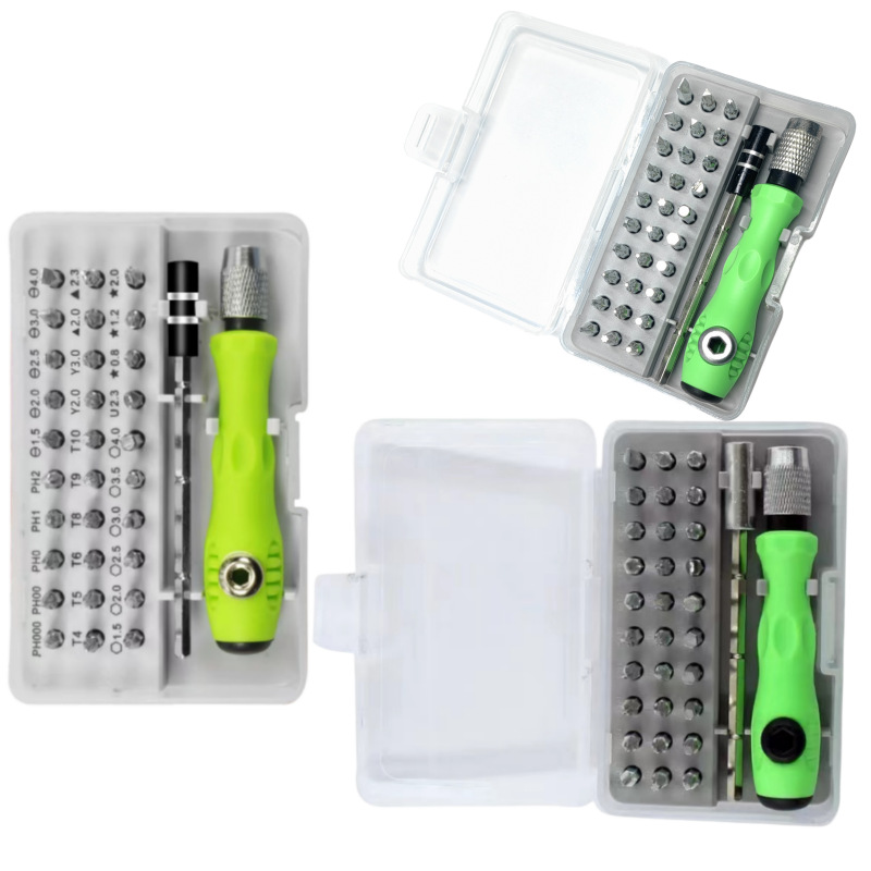 32-in-one screwdriver set, mobile phone disassembly and repair tool, can be sent on behalf of TEMU, AliExpress, and Shein for free labeling Item Picture