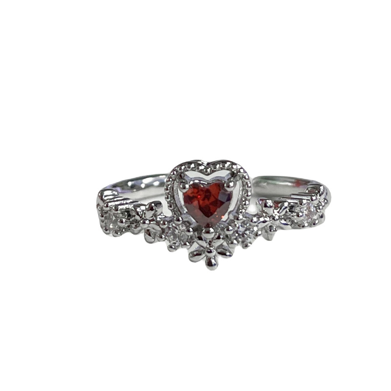 A new butterfly opening ring with a European and American style, featuring a feminine, trendy, irregular, individualistic, fashionable, light luxury and high-end feel Item Picture