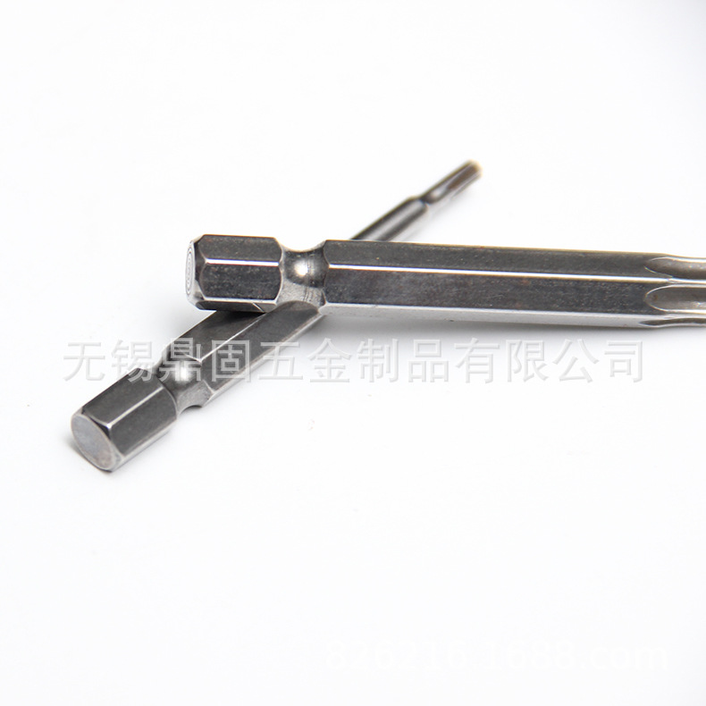 The manufacturer supplies plum blossom perforated screwdrivers, plum blossom hexagon socket type screwdrivers, T-shaped six-star perforated screwdrivers, German S2 steel details Picture