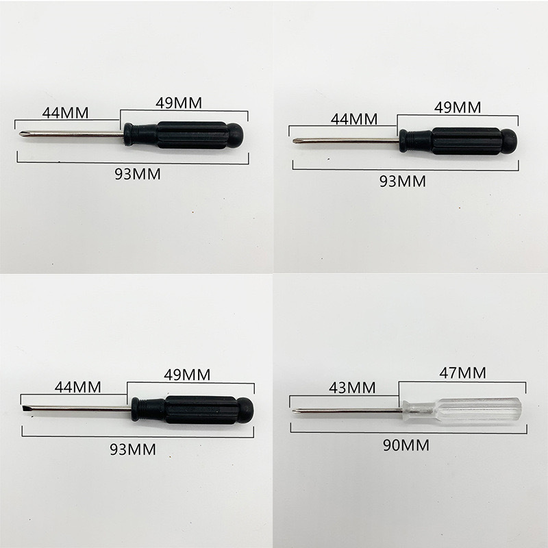Black 2.5mm cross-head screwdriver, transparent 2.0 cross-head screwdriver, 3.0mm cross-head modifier, delivery tool details Picture