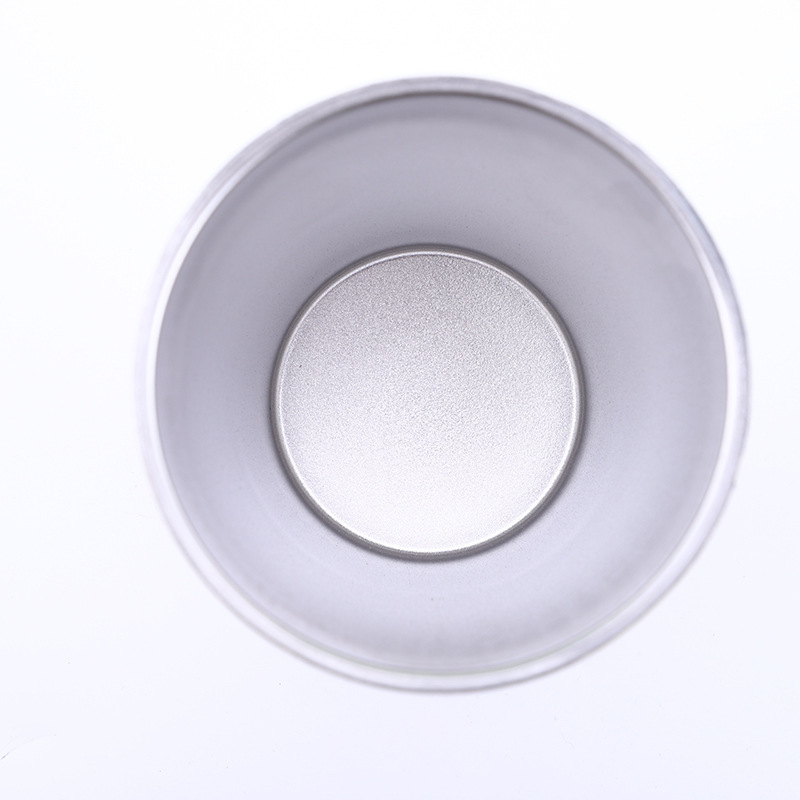 Wholesale of mini 304 stainless steel milk cups, vacuum portable coffee cups, solid-color compact student insulated cups Item Picture