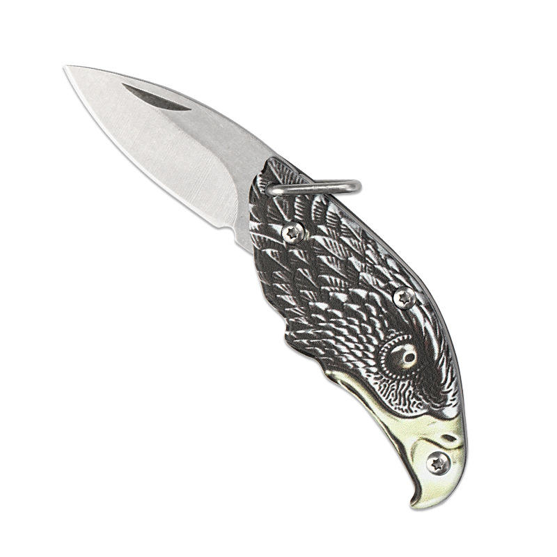 Outdoor D2 steel mini knife, wilderness survival folding knife, portable multi-purpose folding knife, new small knife from Yangjiang Item Picture
