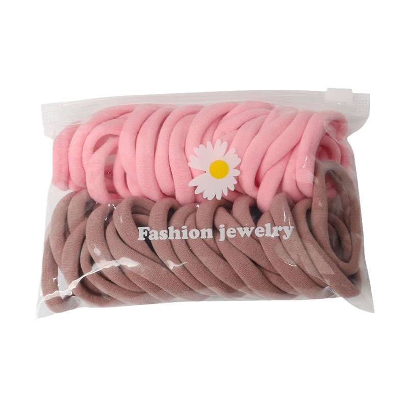 Children's hair accessories, girls' seamless hair ties, high elasticity, no damage to hair, hair bands, hair ties, rubber bands, leather covers, hair ties, headwear Item Picture
