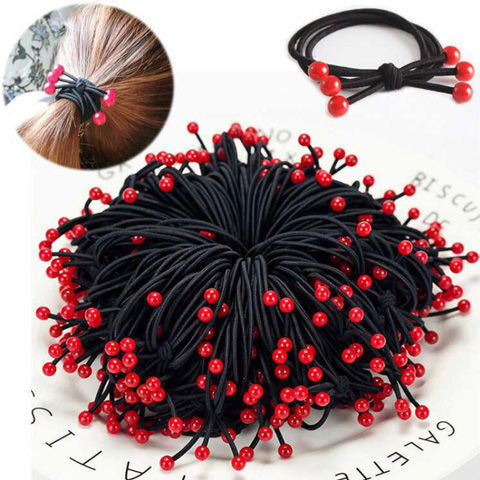 Two-yuan store general merchandise with free shipping, 1-2 yuan small items, Korean version basic high-elasticity thick hair band headwear factory direct sales full figure