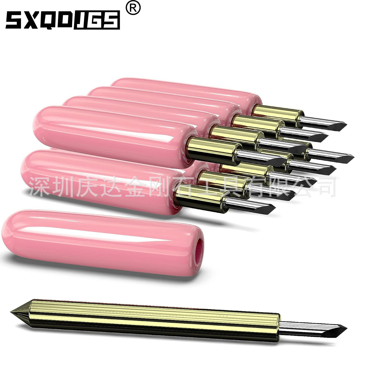 Roland engraving knife, engraving machine, engraving knife, reflective film, self-adhesive cutting, drawing machine, replaceable blade Specification drawing