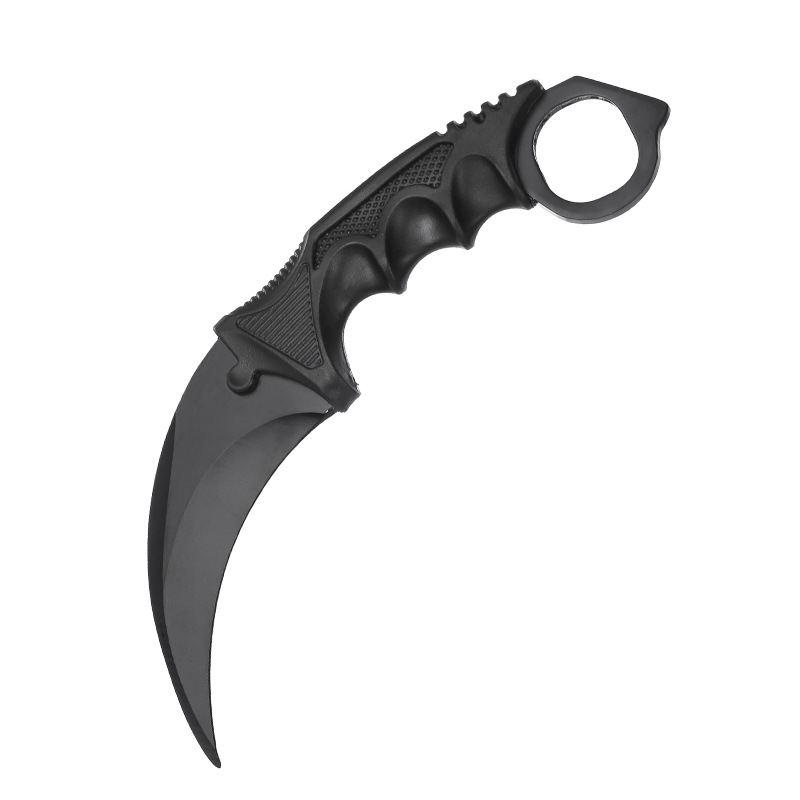 The original manufacturer's thickened claw knife, the same hand practice knife as the CSGO game, and the outdoor and wild curved knife undefined