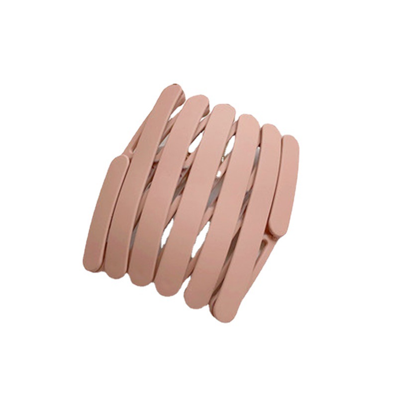 New telescopic hair band, portable folding, with a hair tie, is a perfect tool for managing broken hair in summer. It's a women's headband Item Picture