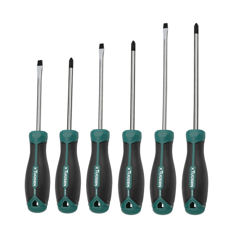 Tuosen high-hardness 6mm screwdriver, cross-head screwdriver, magnetic screwdriver, flat-head screwdriver wholesale, magnetic screwdriver Item Picture