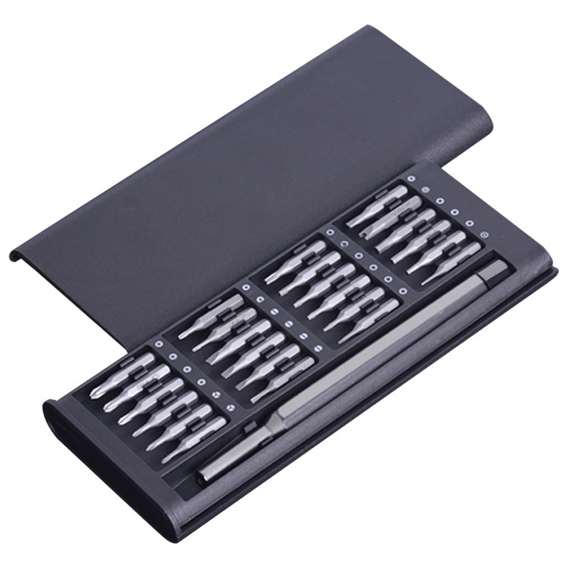 Multi-purpose set mobile phone repair and disassembly manual tool set manufacturer wholesale 24-in-one precision magnetic screwdriver Specification drawing