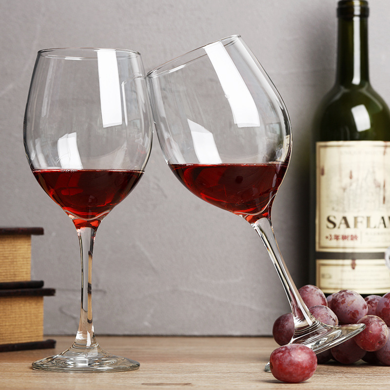 Libi Sensibility Series tall glass, wine glass, red wine glass, foreign wine glass, glass glass wholesale with logo printing Specification drawing