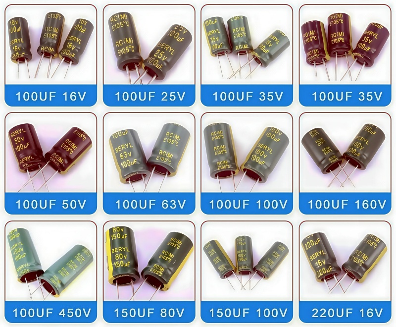 电解电容10UF 400V电容器8*12 8*13 10*13 10*16详情7
