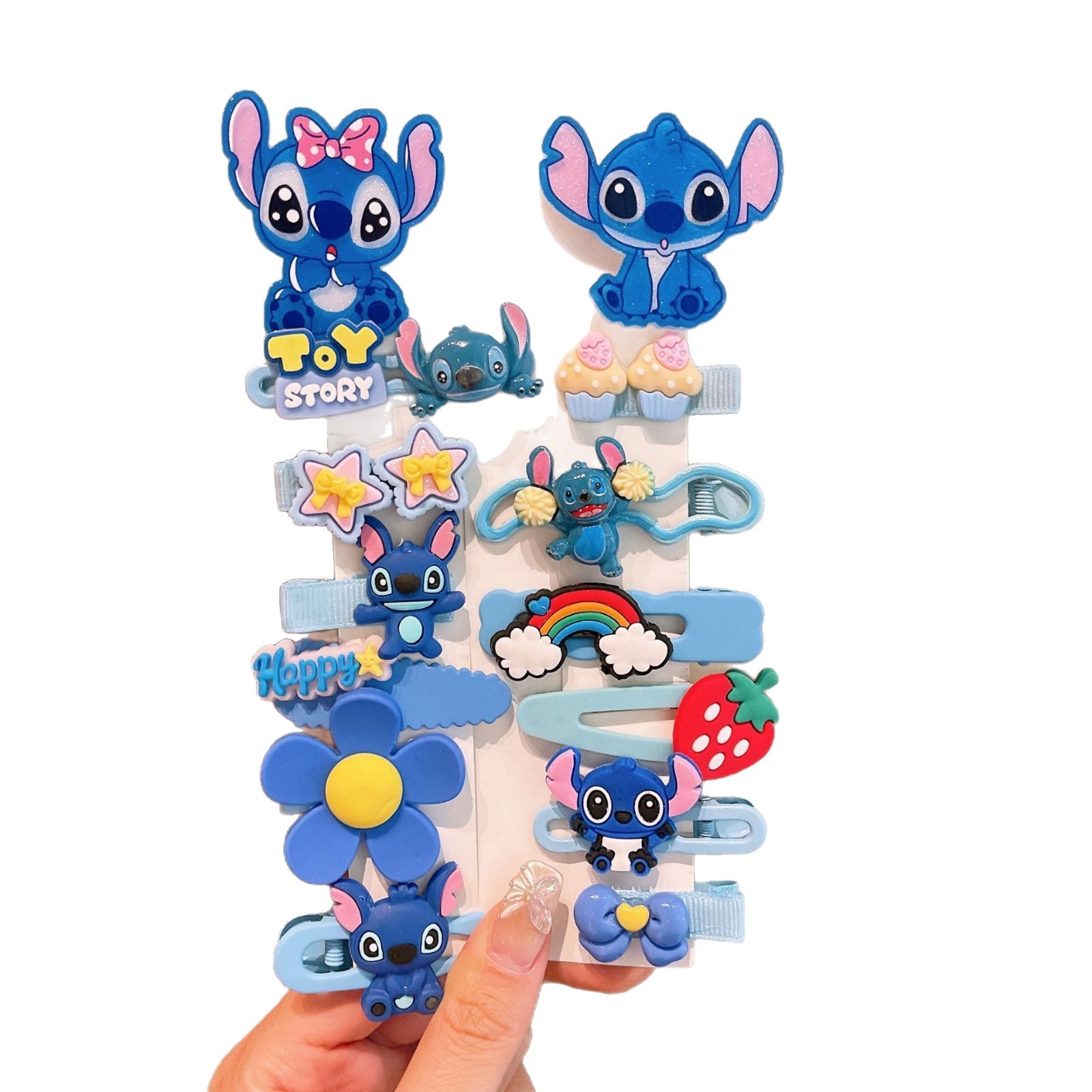 Stilzi hair accessories, children's hairpins, girls' cartoon side bangs clips, baby hairpins that won't damage hair, little girls' headwear Item Picture