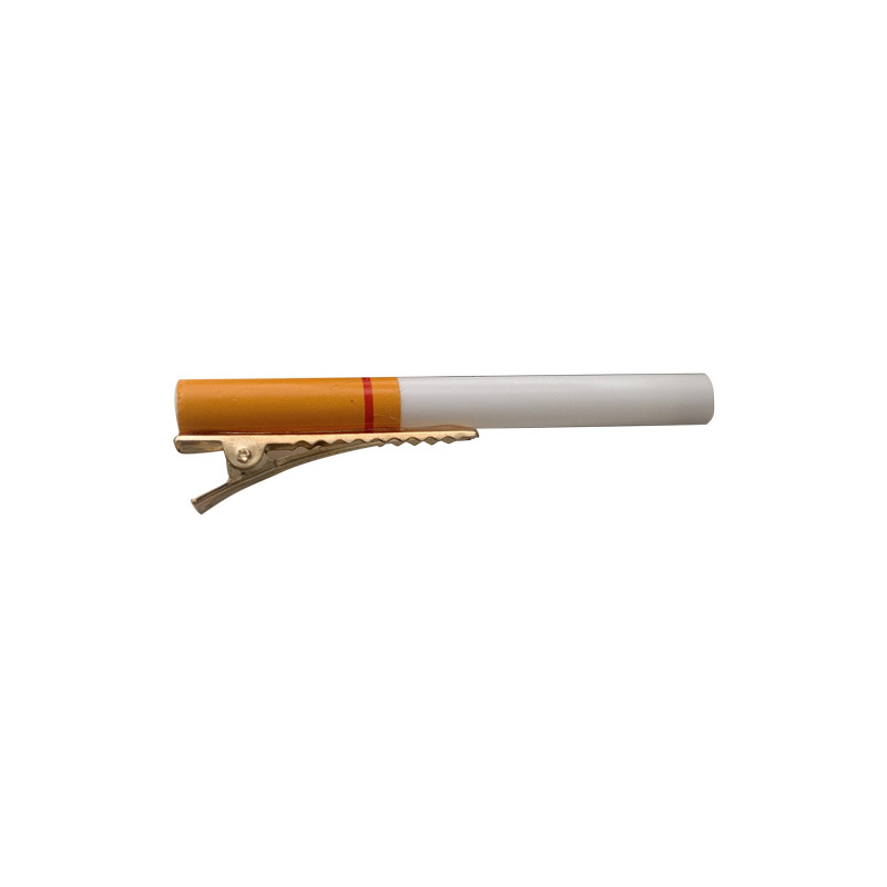 Funny and creative cigarette hairpins, female personality and fun simulation cigarette butts, duckbill clips, side bangs clips, hairpins and headwear Item Picture