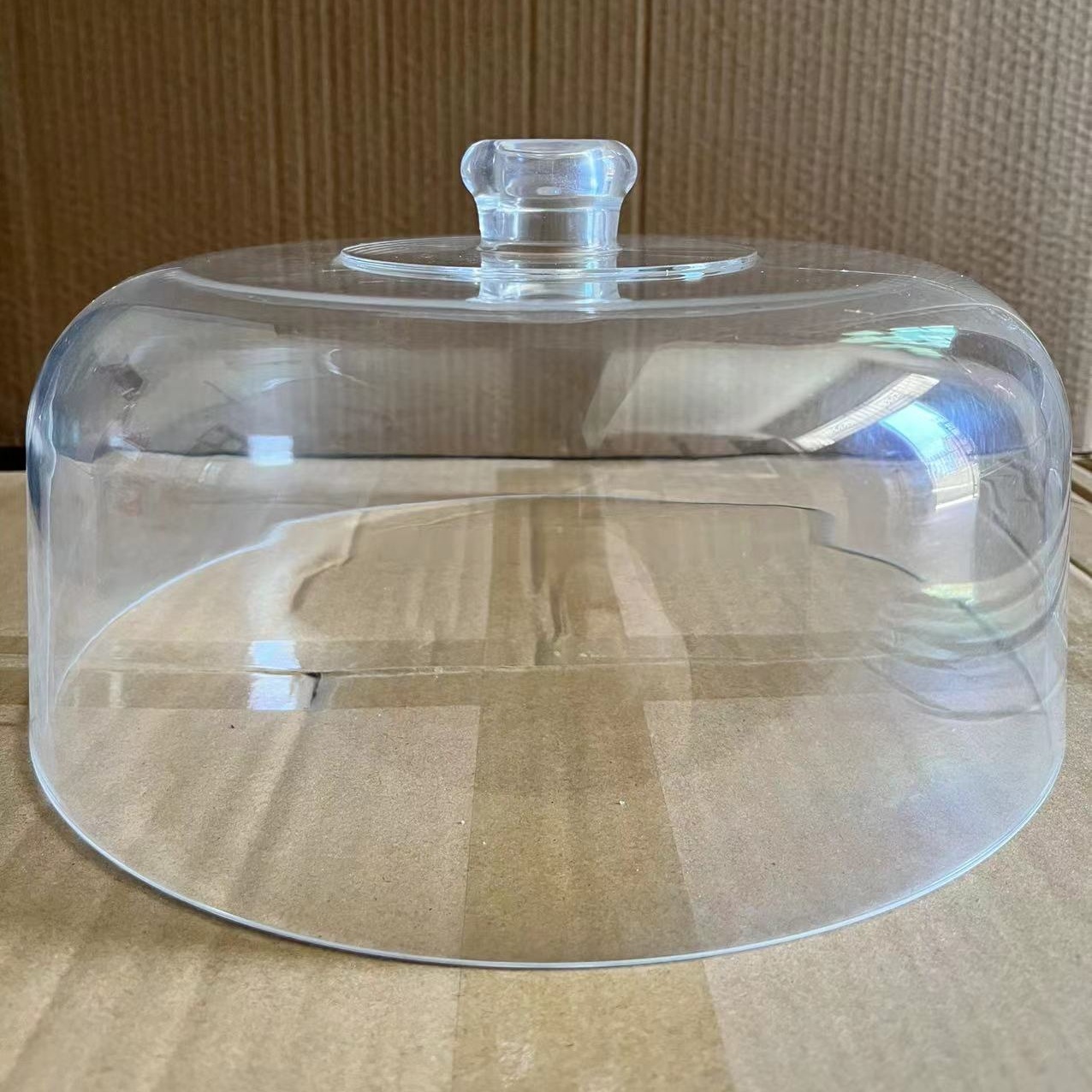 Round food covers, dust-proof bread and cake covers, hotel transparent insulation covers, acrylic covers, insect-proof food covers full figure