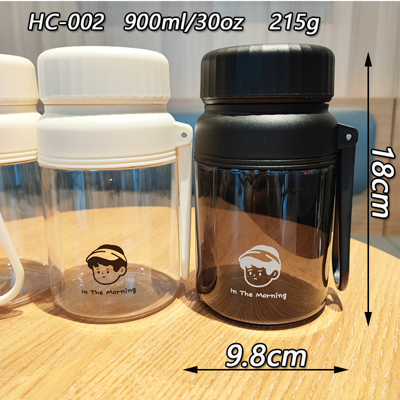 A new, simple, niche, and cute Korean-style portable large-capacity plastic cup with a high level of appearance, which is a hit on the Internet in 2025 Application Scenario