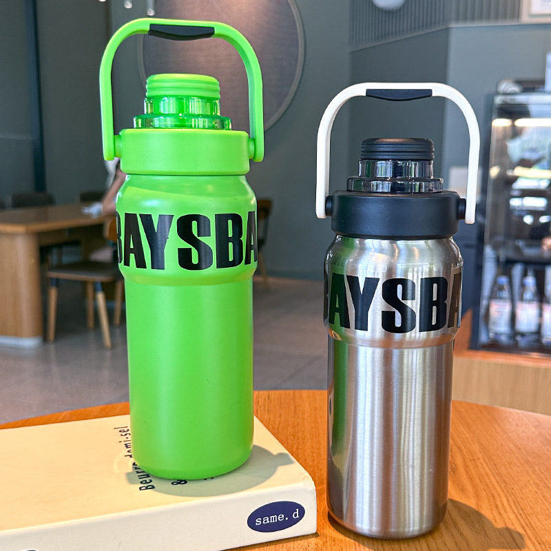 Outdoor sports travel kettle, 316 stainless steel insulated cup, portable large-capacity water cup, creative cycling casual cup Application Scenario