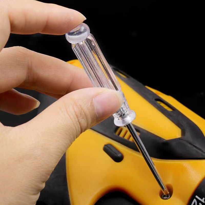 Crystal transparent screwdriver, multi-functional cross-shaped flat-head screwdriver, toy delivery, gift set manufacturer supply details Picture