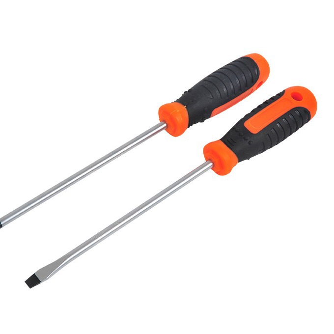 34,568 inch multi-specification chromium-vanadium steel dual-color sword bar handle screwdriver set Specification drawing