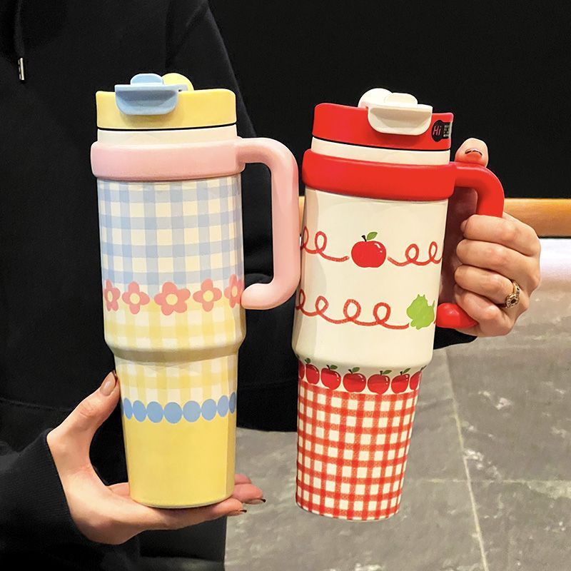 Best-selling 40oz Jumbo ice cup, high-quality appearance water cup for foreign trade, car straw insulated cup, large-capacity car cup Application Scenario