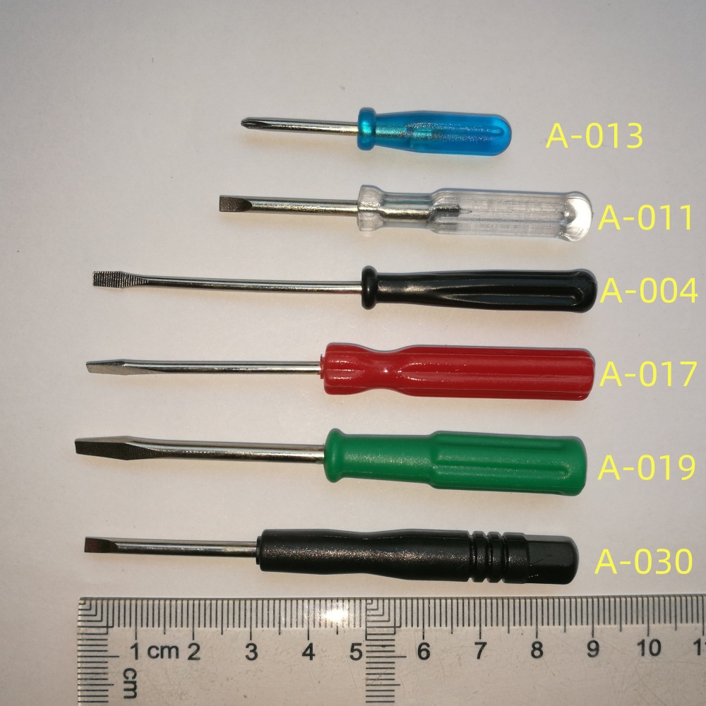 1.2mm, 2.0mm, 2.5mm mini flat-head screwdriver ROHS EU environmentally friendly details Picture